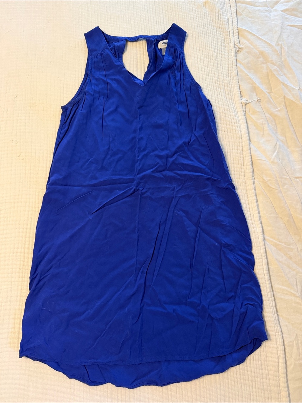 Old Navy Royal Blue Sleeveless Mini Dress